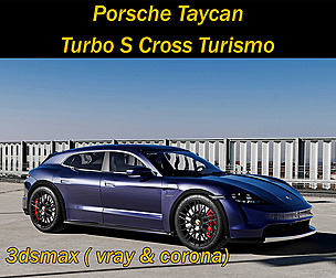 Porsche Taycan Turbo S Cross Turismo