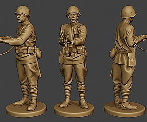 Russian soldier ww2 Stand2 R1
