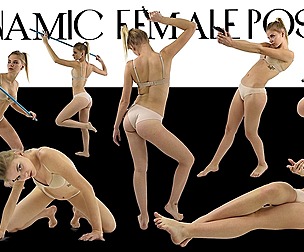 500 DYNAMIC FEMALE POSES