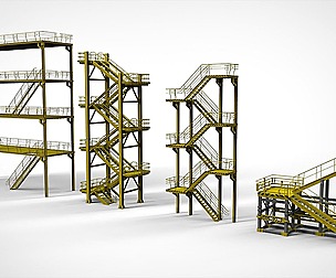 sci-fi stairs 1