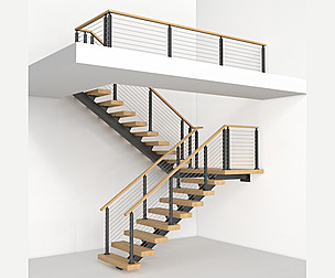 Modern stairs