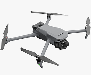 High Detailed 3d model of DJI Mavic 3