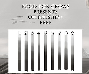 Oil Brushes (old set for free)