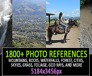 1800+ PHOTO REFERENCES - Pack 138