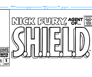 Nick Fury, AoS Comic Book Cover Template