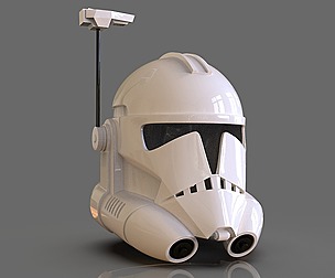Clone Trooper Phase 2 Helmet With Antenna