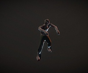 Male Zombie 01 Asset Rigged Unity FBX