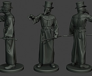Hans Plague Doctor PDS003