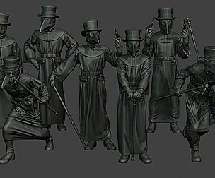 Hans Plague Doctor PDS Pack 1