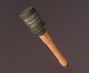 German Stick Grenade Stielhandgranate M24 4K PBR