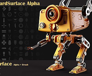 300 HardSurface Alpha-VOL 03