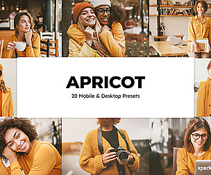 20 Apricot Lightroom Presets and LUTs