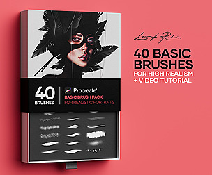 40 Basic Brushes for High Realism