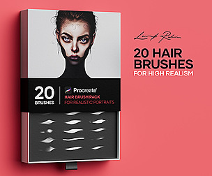 20 Hair Brushes for High Realism