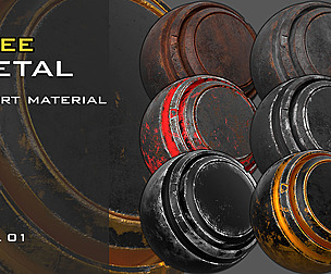 free metal smart material pack