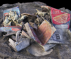 PBR Trash Pile 11 - 8K Textures