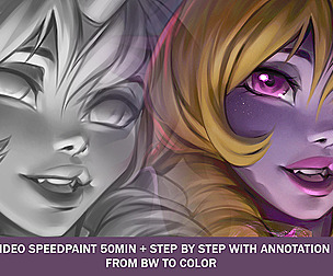 Making Of Soraka - From BW to Color