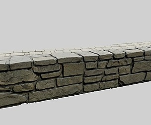 Sewage channel side (3D Scan)