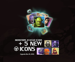 Monsters Avatar Icons