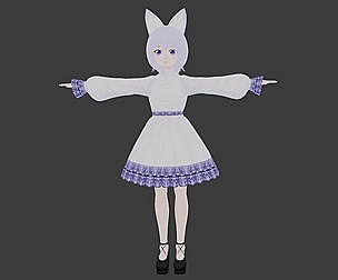 Aimi - GAME READY LOW POLY ANIME CHARACTER GIRL