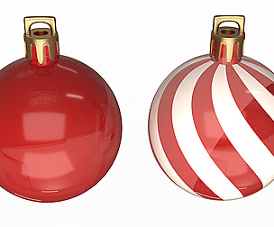 Assorted Christmas Ball Ornament Set