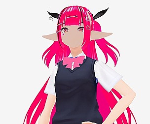 Tamako - GAME READY LOW POLY ANIME CHARACTER GIRL