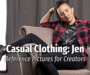 Casual Clothing: Jen - Reference Pictures