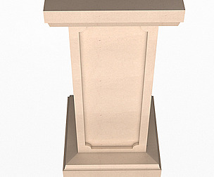 Square Column Pedestal