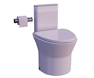 Elite Toilet with Toilet paper