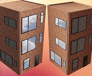 Brick Apartment building 3 storeys