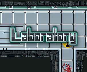 2D Platformer Tileset - Laboratory
