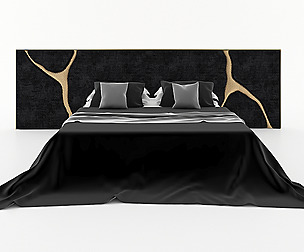 lapiaz black headboard