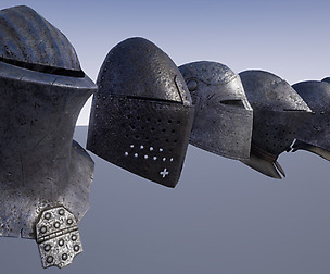 Medieval War Helmets