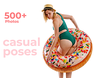 Casual Women Poses - 2 - References For Artists