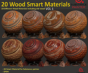 20 Wood Smart Materials - Vol1