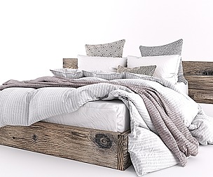 Cozy-Minimal Bed
