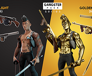 Stylized character pack (game ready)