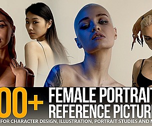 600+ Female Portraits Reference Pictures