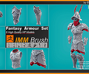 IMM Brush Fantasy Armour Set
