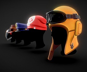 Pack hats 5 models