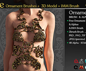 Free Ornament Brushes