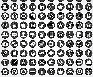 Social media icons