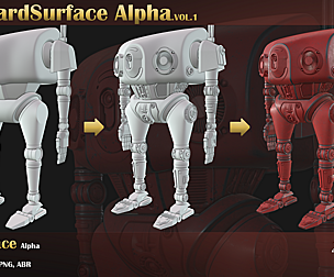 Hard Surface Alpha.vol 1