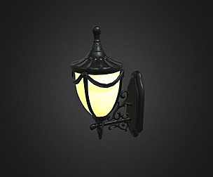 Gothic wall Lamp