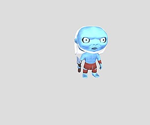 Mini Undead character
