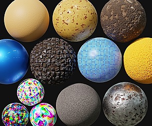 Blender Procedural Material Pack #4