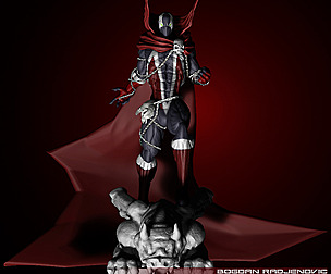 Spawn Gargoyle Statue