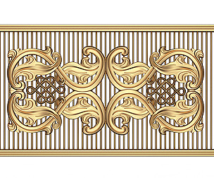 Lattice Carved Panel for CNC