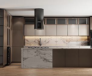 Modern Kichen with island 008