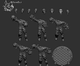 DUST1947. BLUTKREUZ KORPS ZOMBIE SQUAD